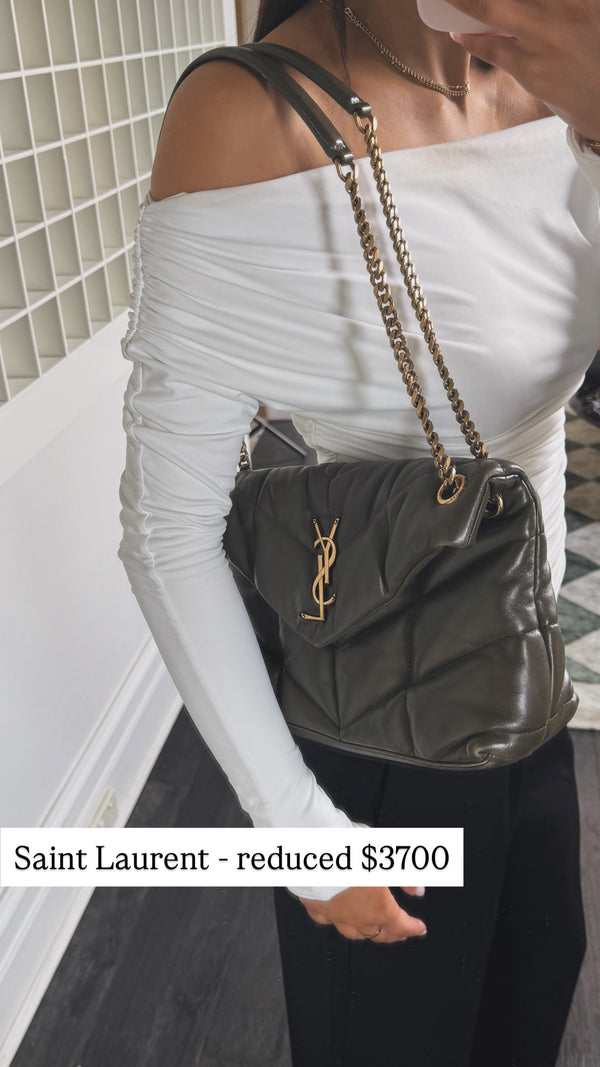 Saint Laurent Puffer Bag