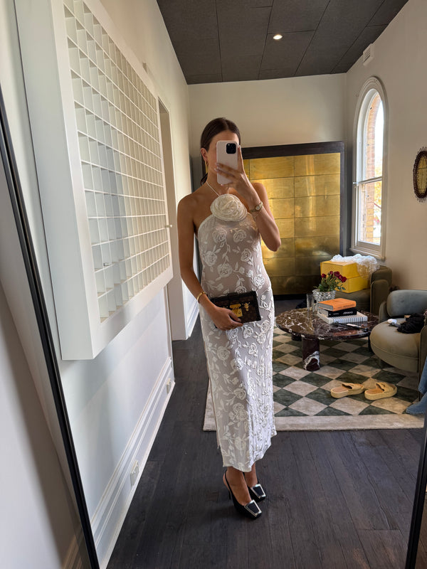 Magda Butrym Rose Dress