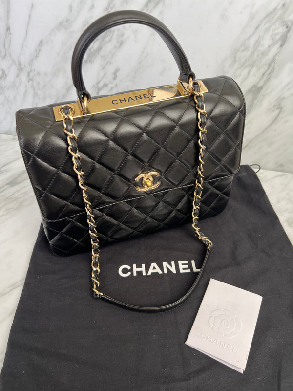 Chanel Maxi Black Trendy CC Bag
