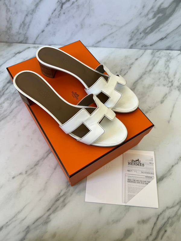 Hermes Oasis Heeled Sandals