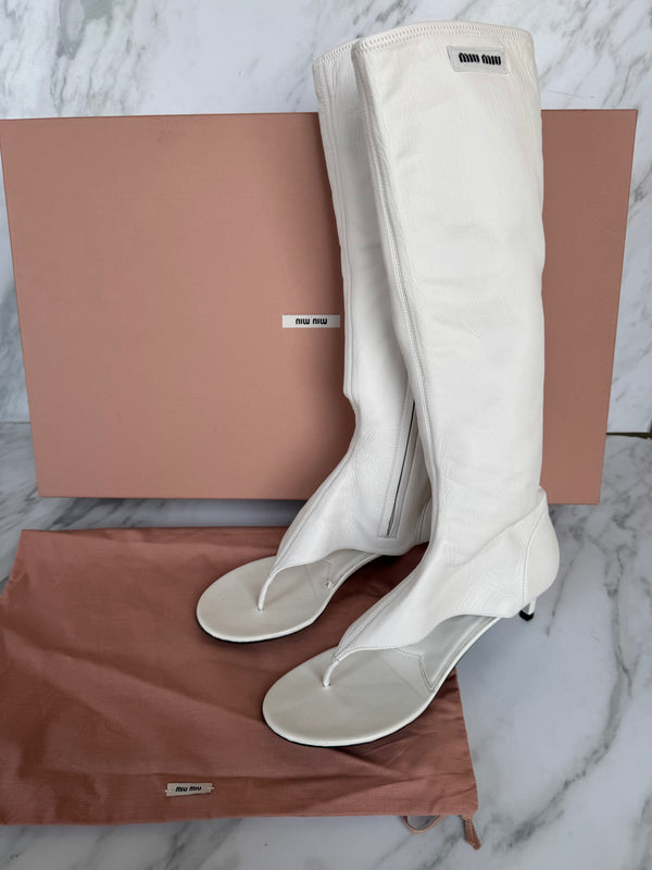 Miu Miu - Thong boot