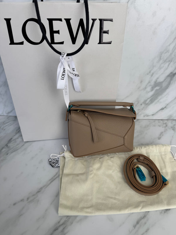Loewe - Mini Puzzle Edge bag - Taupe